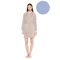 Γυναικεία Ρόμπα Pink Label - Κοντή - Blue Cloud - Bamboo - Regular Fit