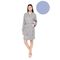 Γυναικεία Ρόμπα Pink Label - Κοντή - Blue Cloud - Viscose - Regular Fit