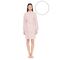 Γυναικεία Ρόμπα Pink Label - Κοντή - Λευκή - Bamboo - Regular Fit