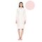 Γυναικεία Ρόμπα Pink Label - Midi - Baby Pink - Bamboo - Regular Fit