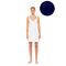 Γυναικείο Νυχτικό Pink Label - Τιράντα - Yacht Blue - Bamboo - NIGHTGOWN
