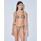 Lida Σετ Μαγιό μπικίνι - Animal print - Τρίγωνο τοπ - Δετό Slip - Lycra - Regular Fit