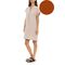 Γυναικείο Νυχτικό Pink Label - Mini Αμάνικο - Courper - Regular Fit - Cotton