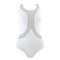Γυναικείο μαγιό ολόσωμο Rock Club - Λευκό Κανονικό - Διαφάνεια
