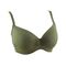 Μαγιό σουτιέν Rock Club - Μεγάλο στήθος - Χακί Bikini - Cup D E