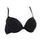 Μαγιό top Rock Club - Push Up - Μαύρο Bikini - Cup D