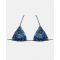 Μαγιό Plus Size τρίγωνο Rock Club - Spring print - Τοπ Bikini