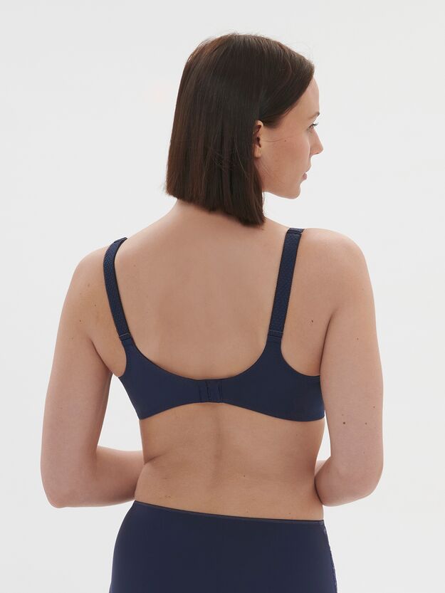 Γυναικείο σουτιέν Simone Pérèle - Navy - Minimizer - Cup D E F G - Polyester - Regular Fit